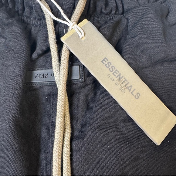 Fear of God Black Athletic Shorts with Elastic Waistband - Picture 3 of 4